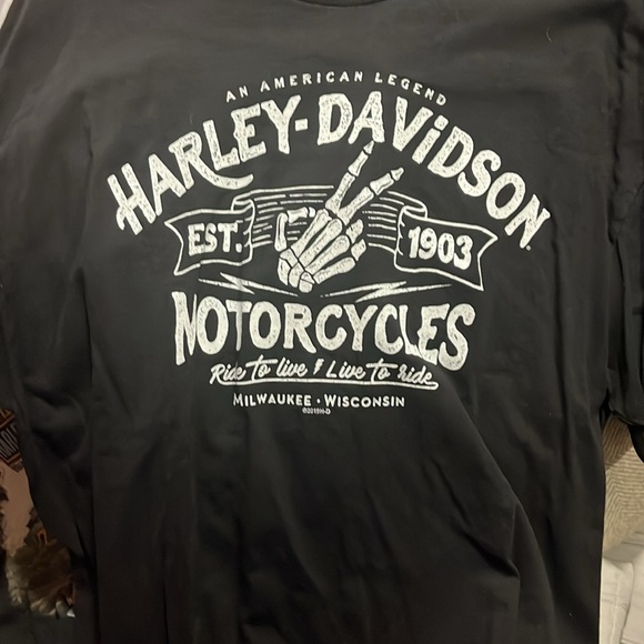 Multiple (9) Harley Davidson short sleeve shirts X-Large - Picture 9 of 16